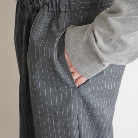 D-pants “gray stripe”