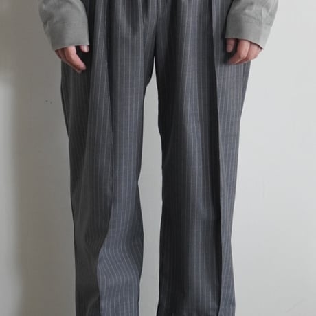 D-pants “gray stripe”