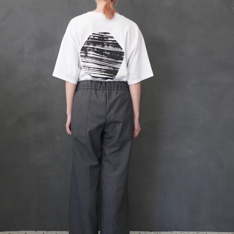 D-pants “gray stripe”