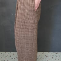 D-pants “houndstooth pattern”