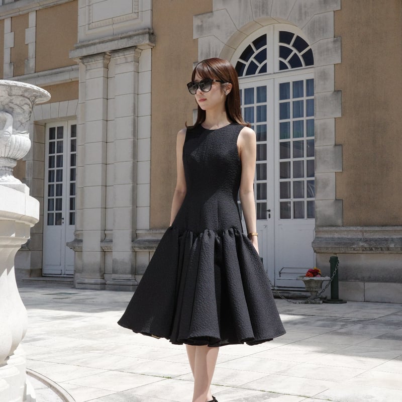 Ayane Hidaka★完売品 Dahliaノースリーブフレアワンピース 36 Dahlia dress | Ayane Hidaka