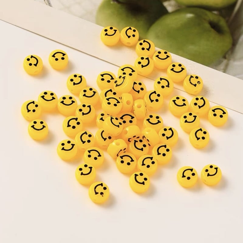 にこちゃん ビーズ 50個 | parts-ace