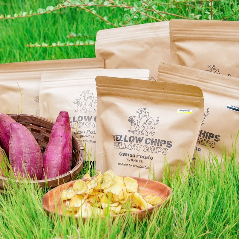 YELLOWCHIPS ﾌﾞﾗｯｸﾍﾟｯﾊﾟｰ Mサイズ | GreenDoor ONLINE