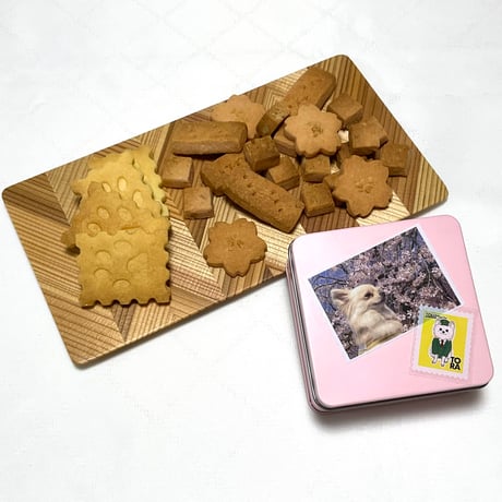 春のお便りミニクッキー缶セット