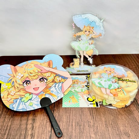 （グッズ付き）初夏のとらまるちゃんクッキーBOX
