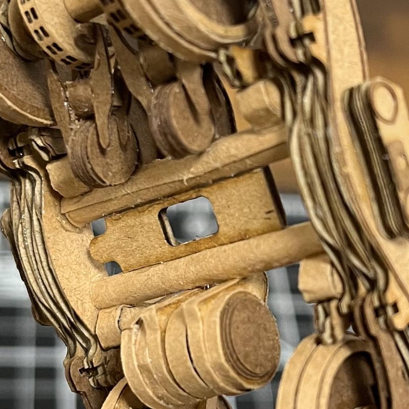 Cardboard Train Yamanote Line E235 Series 段ボール山