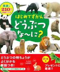 はじめてずかん　どうぶつな〜に？