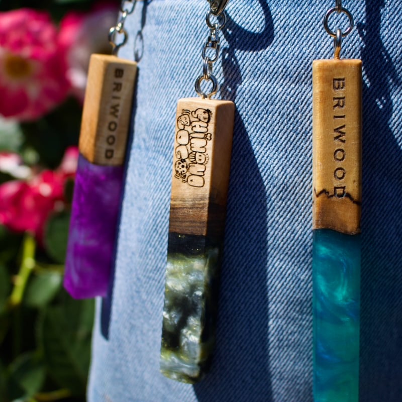 オーダーメイドキーホルダー BRIWOOD×ShimonoLogo | Shimono Log 