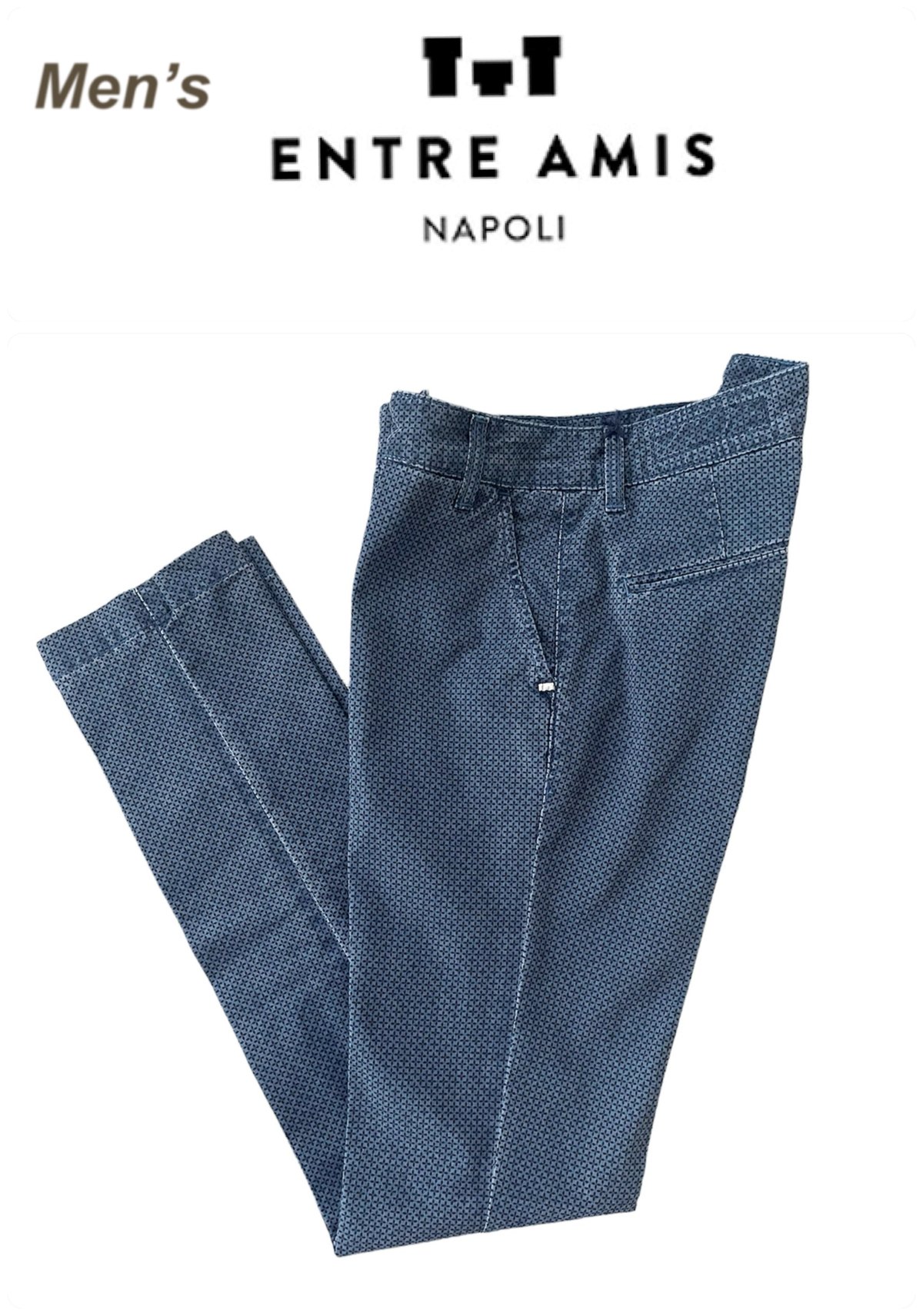 entre amis 】アントレアミ メンズパンツ size 30(ネイビー entre amis 】アントレアミ メンズパンツ size 30(ネイビー