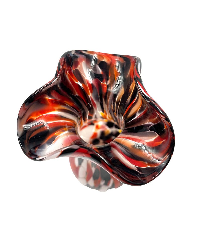 Murano 大型 ムラノ 金彩 ピンク ライン 水差し オブジェ Murano 大型 ムラノ 金彩 ピンク ライン 水差し オブジェ