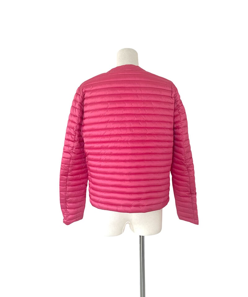 SAVE THE DUCK 】サッと羽織ってノーカラーダウンジャケット