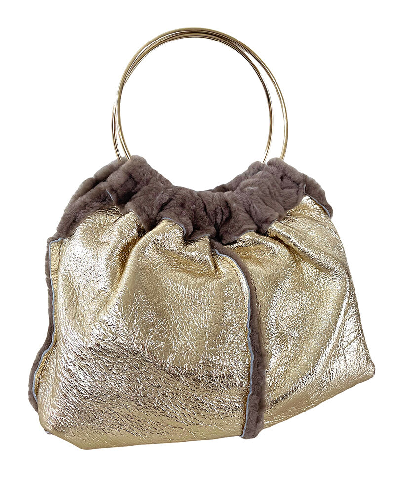 【新品同様】3万 Anita Bilardi ムートン サックバッグ fit=scale-down,w=1200