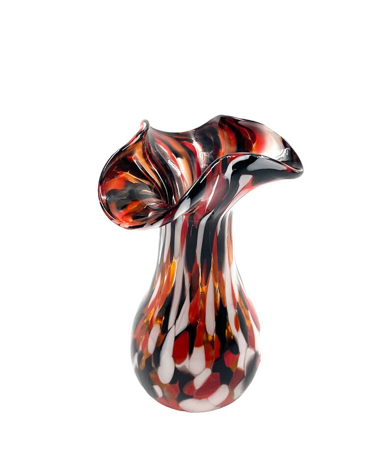 ベネチアングラス 】カーブが美しい一輪挿し | Yoritan's BAR