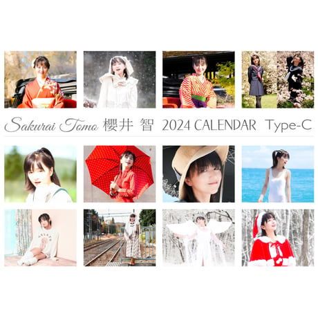 2024●SET 卓上カレンダーTYPE-A+B+壁掛けカレンダー