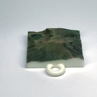 18.「蔵王山」 日本百名山コレクション 【国土地理院3Dデータ使用】3Dプリント 3x3cm