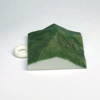 14.「早池峰」 日本百名山コレクション 【国土地理院3Dデータ使用】3Dプリント 3x3cm