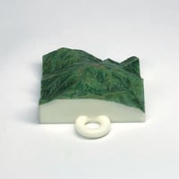 26.「平ヶ岳」 日本百名山コレクション 【国土地理院3Dデータ使用】3Dプリント 3x3cm
