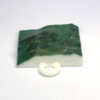6.「トムラウシ」 日本百名山コレクション 【国土地理院3Dデータ使用】3Dプリント 3x3cm