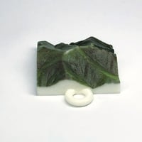 68.「金峰山」 日本百名山コレクション 【国土地理院3Dデータ使用】3Dプリント 3x3cm