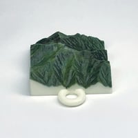 74.「木曽駒ヶ岳」 日本百名山コレクション 【国土地理院3Dデータ使用】3Dプリント 3x3cm