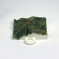 65.「両神山」 日本百名山コレクション 【国土地理院3Dデータ使用】3Dプリント 3x3cm