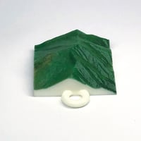 29.「至仏山」 日本百名山コレクション 【国土地理院3Dデータ使用】3Dプリント 3x3cm