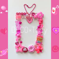 💖現品販売💖　デコトレカケース(ピンク)