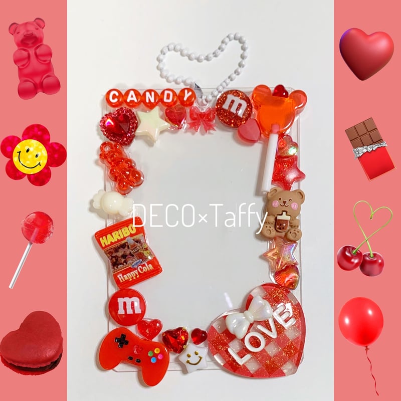 💫フルオーダー💫 B8・A7 サイズデコトレカケース | DECO×Taffy