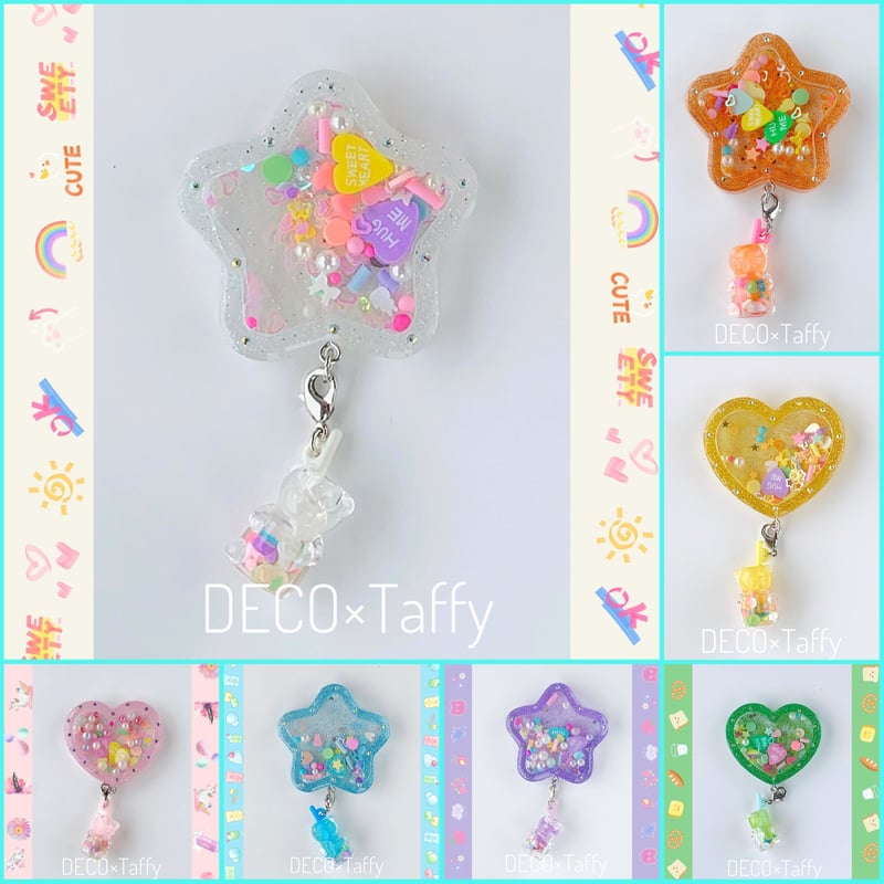 💖現品販売💖 シェイカー🌟スマホグリップ | DECO×Taffy