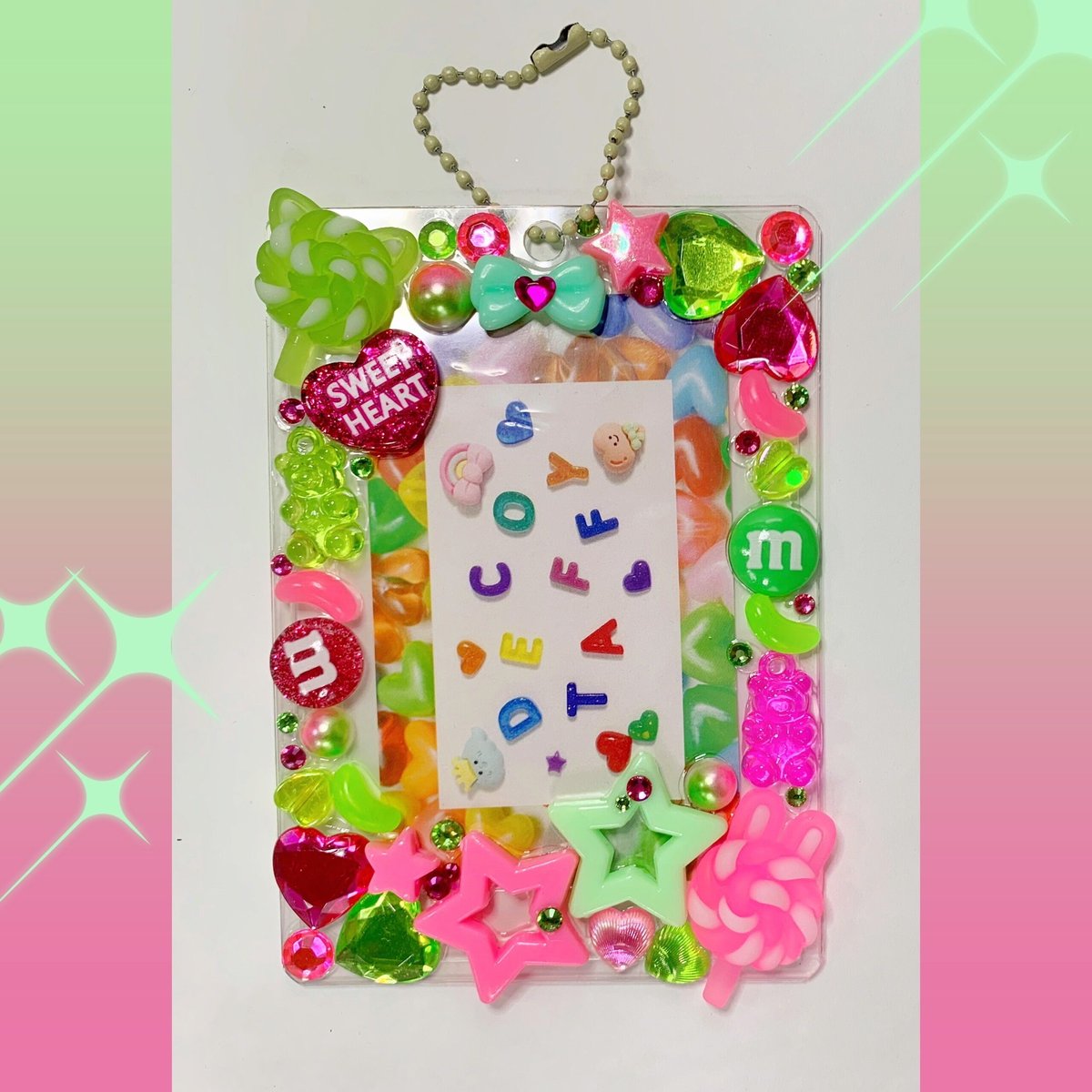 【オーダーページ】デコトレカケース・デコスリーブ　ピンクセット⑦ オーダーページ】デコトレカケース・デコスリーブ ピンクセット