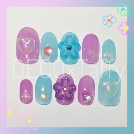 🌟セミオーダー🌟No.12  うるつやあじさいカラー