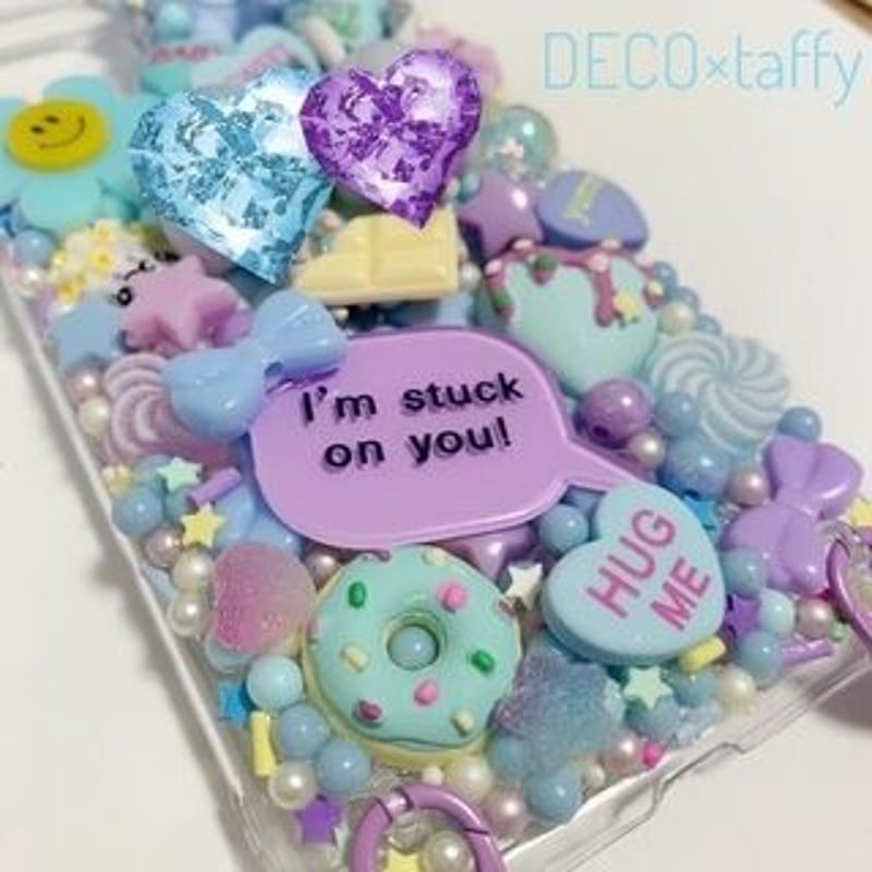 💫フルオーダー💫 埋め尽くしデコスマホケース(ビーズ敷詰め有り