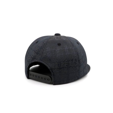 NISHIJINBLACK CAP:Kanji for fish