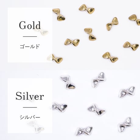 ねじれリボンパーツ 全2色