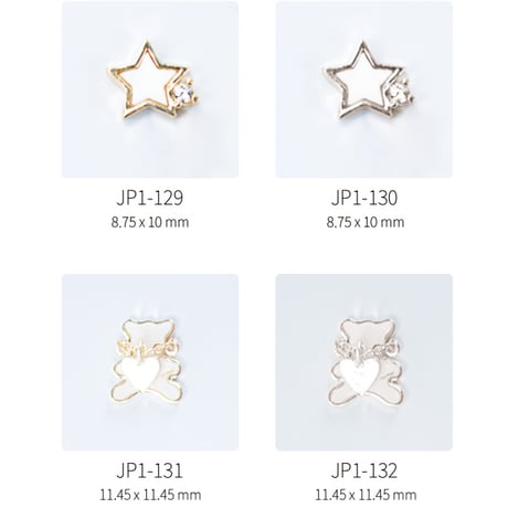 大理石キュービックパーツ 全4種♡