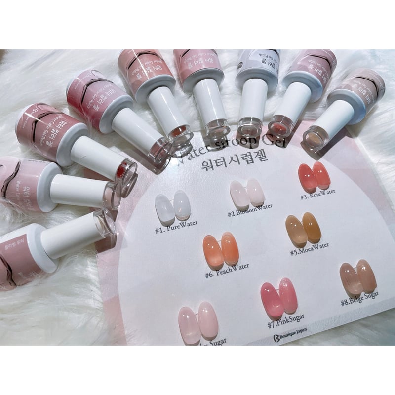 新品未使用 箱付き CheriShe candygel 韓国シロップジェル ウォーターカラーシロップジェル 15ml 全9色 | Boutique Korea