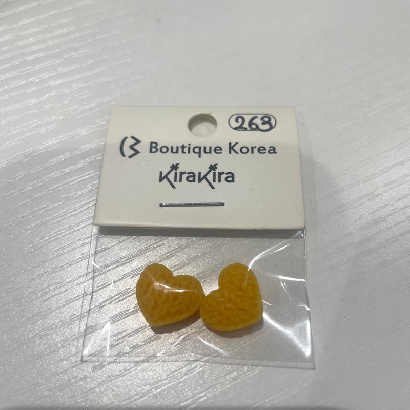 ハートニットパーツ 全4色♡ | Boutique Korea -Japan公式Shop-