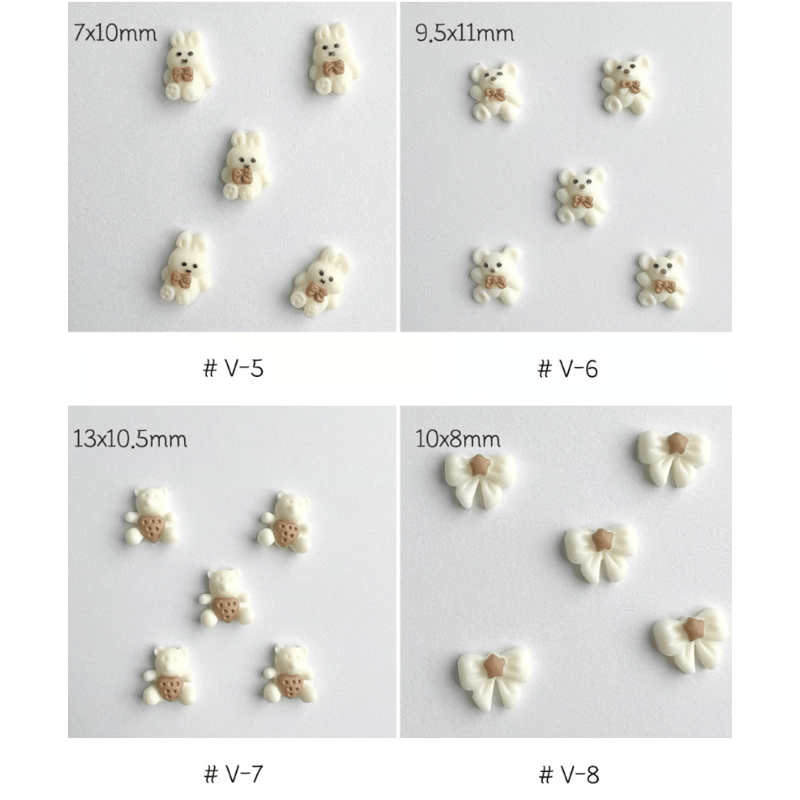 ホワイトチョコパーツ 全13種 | Boutique Korea -Japan公式Shop-