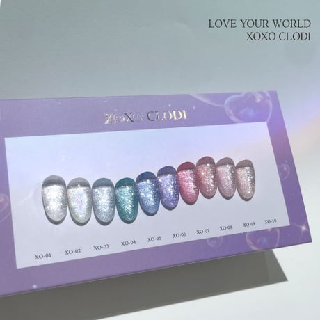 XOXO リフレクト グリッタージェル 10color