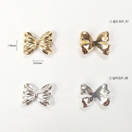 蝶結びリボンパーツ﻿ 全2色