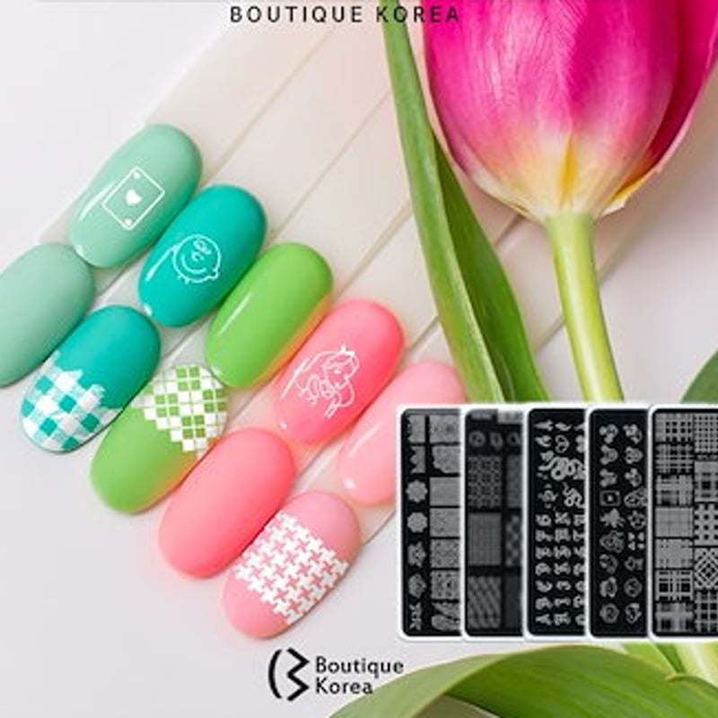 ネイルプレート 全3種 | Boutique Korea -Japan公式Shop-
