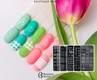 ネイルプレート ネイルプレート 全3種 | Boutique Korea -Japan公式Shop-