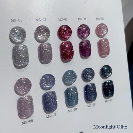 Moonlight Fresh Glitter リフレクトグリッタージェル 10color