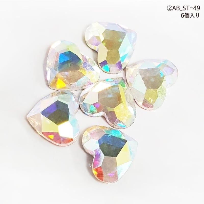 ririn☆様 桃花石ハート♡大きめサイズ♡ No.1605 BIGハートストーン 全5色 | Boutique Korea -Japan公式Shop-