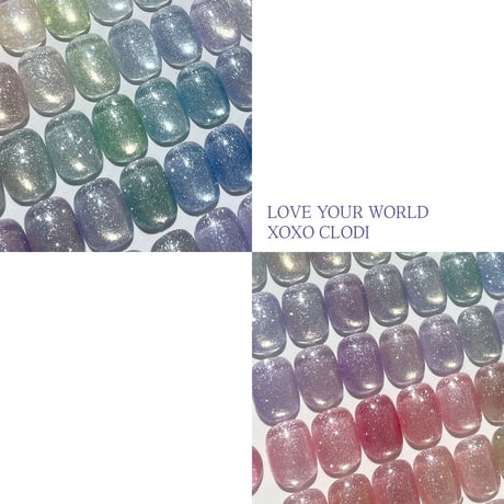 XOXO リフレクト グリッタージェル 10color