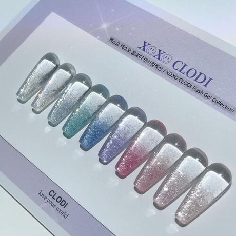 XOXO リフレクト グリッタージェル 10color