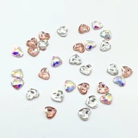 ベイビーハート　フラットストーン 10個入り