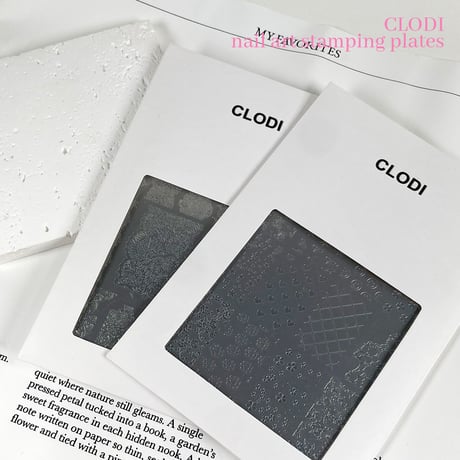 【予約注文】Stamping Plate 2種
