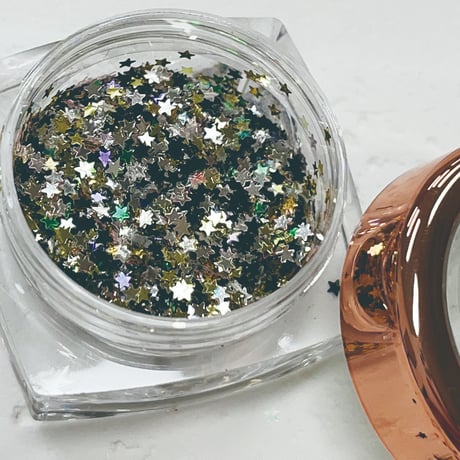 mixed mini stars glitter 3タイプ