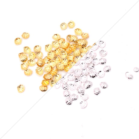 メタル貝殻ネイルチャーム 3mm